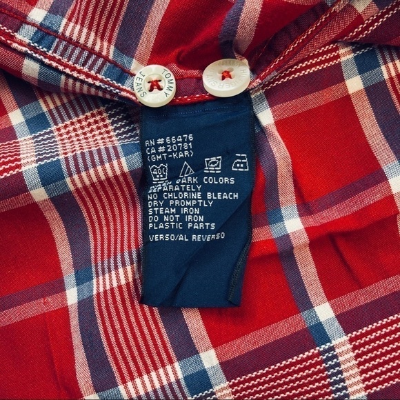 TOMMY HILFIGER XL CASUAL BUTTON DOWN - Picture 6 of 7